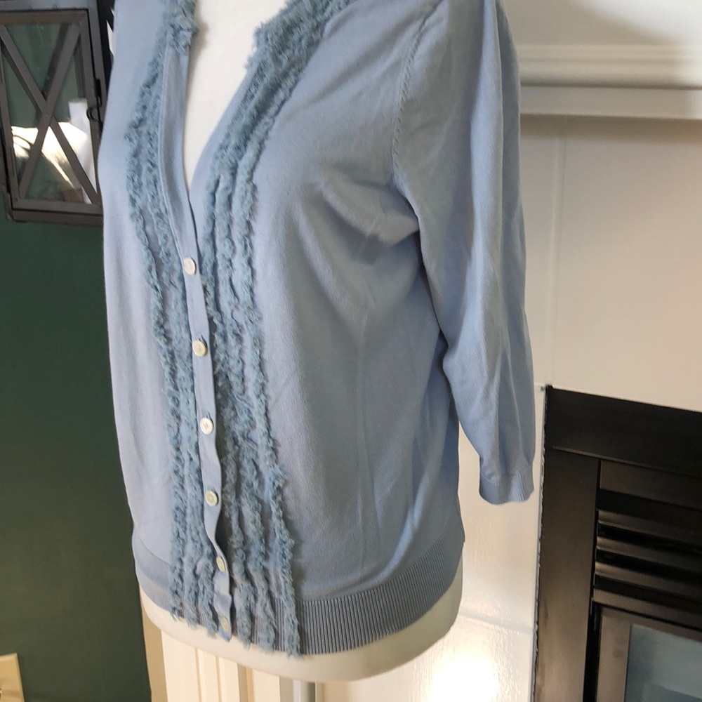 🌺Talbots Petite cardigan w/ embellishments 🌺 - Picture 7 of 7